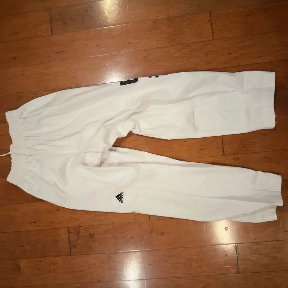 Adidas Ahn's Taekwondo Uniform Dobok with Tiger Patch Size 3 (170cm)